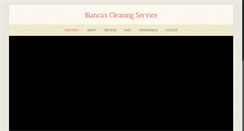 Desktop Screenshot of blancascleaningservices.com